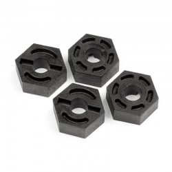 Hexágonos de rueda 12mm HPI WR8 (4pcs) 107876