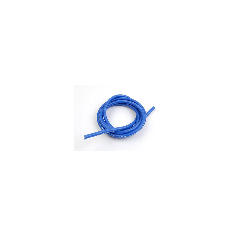 Cable de silicona 22AWG Azul 1Metro WB1M-22AWG