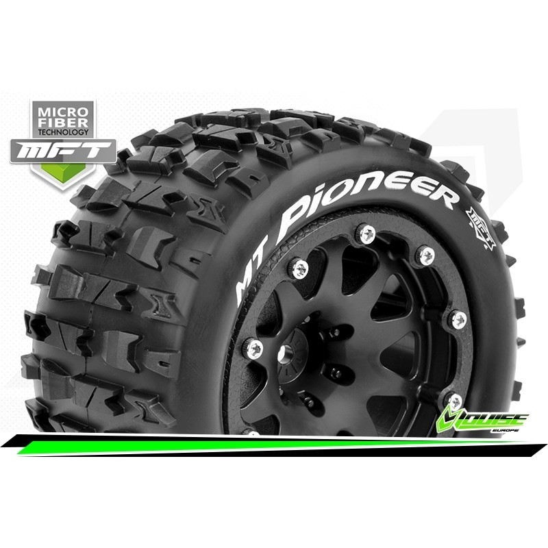 Ruedas Louise MFT MT-Pioneer 1:10 Monster truck 2.8 Beadlock (2pcs) LR-T3308SBH