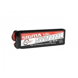 Batería Lipo 3s 5200mah 45C RC Plus Sigma XT-60 RC-G45-5200-3S1P