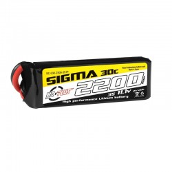 Batería Lipo 3S 2200mAh 30C XT-60 RC Plus Sigma RC-G30-2200-3S1P