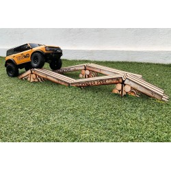 Obstáculo cruce de puentes 1/10 RC Crawler park TWD100002