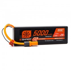 Batería Lipo Spektrum, 2S 7.4V 5000mah 100C Smart G2...