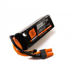 Batería Lipo Spektrum 6S 22.2V 3200mAh 6S 30C Smart : IC5