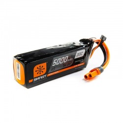 Batería Lipo Spektrum 4S 14.8V 5000mAh 30C Smart: IC5