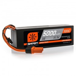 Batería Lipo Spektrum 3S 11.1V 5000mA 100C. Smart...