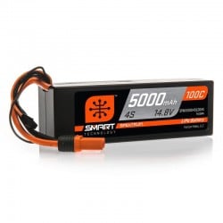 Batería Lipo Spektrum 4S 14.8V 5000mAh 100C Smart...