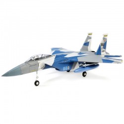 Avión E-Flite F-15 Eagle 64mm EDF Jet BNF Basic con AS3X y SAFE Select EFL97500