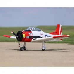 Avión E-Flite T-28 Trojan 1.2m PNP con Smart EFL18375