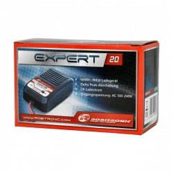 Cargador de baterias NiMh Robitronic Expert 20 4-8 celdas 2A R01017