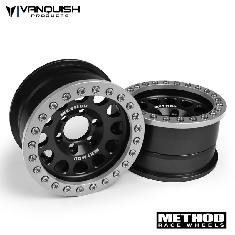 Llantas Vanquish Method 1.9 105 Black/Clear (2pcs) VPS07911