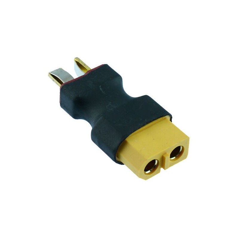 Adaptador Absima de T-Deans Macho a XT-60 Hembra 3040037