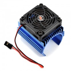 Combo de ventilador Hobbywing con disipador térmico para motor de 44mm HW86080130