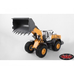 Camión Cargador RC4WD 1/14 Earth Mover 870K de ruedas hidráulicas con cabina blanca RC4VVJD00031