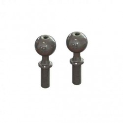 Bola de pivote, rosca fina M6x14x37mm (2pcs): EXB