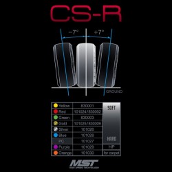 Neumáticos MST Drift CS-R extra duros (4pcs) MST101027