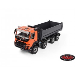 Camión RC RC4WD Volquete Hidráulico FMX 1/14 8x8 Armageddon Naranja Gris RC4VVJD00043