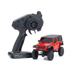 Kyosho Mini-Z 4X4 MX-01 Jeep Wrangler Rubicon Firecracker Rojo (KT531P) K.32521R