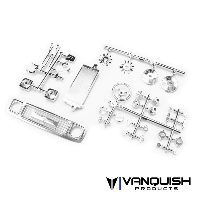 Parrilla y componentes Vanquish cromados para carrocería Origin VPS10132