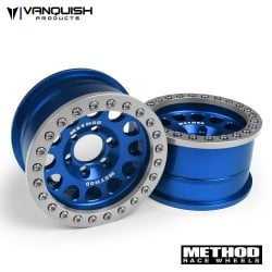 Llantas Vanquish METHOD 1.9 Race Wheel 105 Azul/Clear Anodizado (2pcs) VPS07917