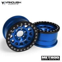 Llantas Vanquish METHOD 1.9 Race Wheel 105 Azul/Negro Anodizado (2pcs) VPS07916