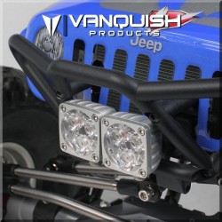 Luces led Vanquish Rigid Industries Serie Q. Negro anodizado (2pcs) VPS07170