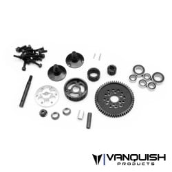 Kit de transmisión de 3 marchas Vanquish Negro anodizado VPS01201