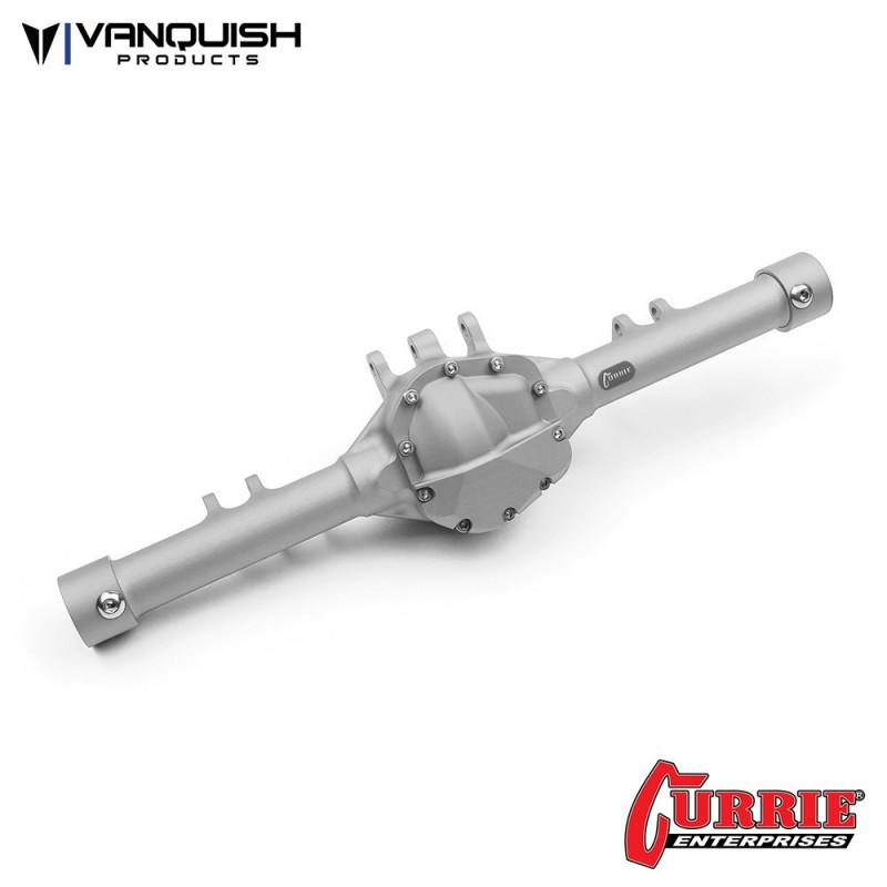 Eje trasero Currie VS4-10 Vanquish D44 Clear anodizado VPS08381