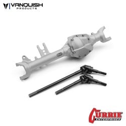 Eje delantero Currie Vanquish VS4-10 D44 Clear anodizado VPS08371