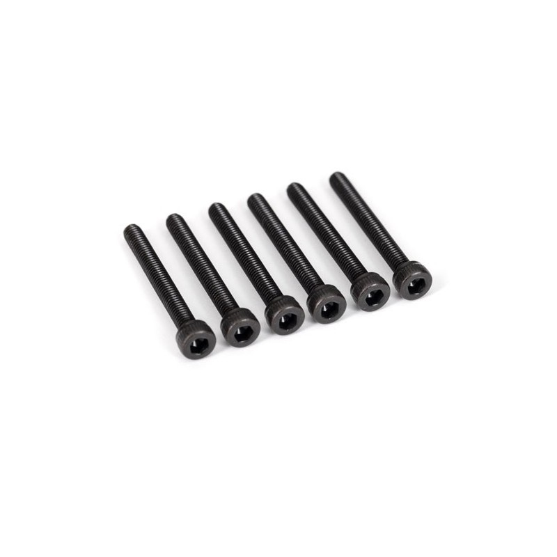 Tornillos Traxxas de 3X25mm cabeza cilíndrica hexagonal (6pcs) TRX2581X