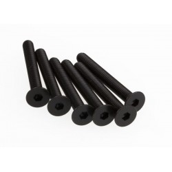 Tornillos Traxxas de 3x25mm cónico (hexagonal) (6pcs) TRX4858