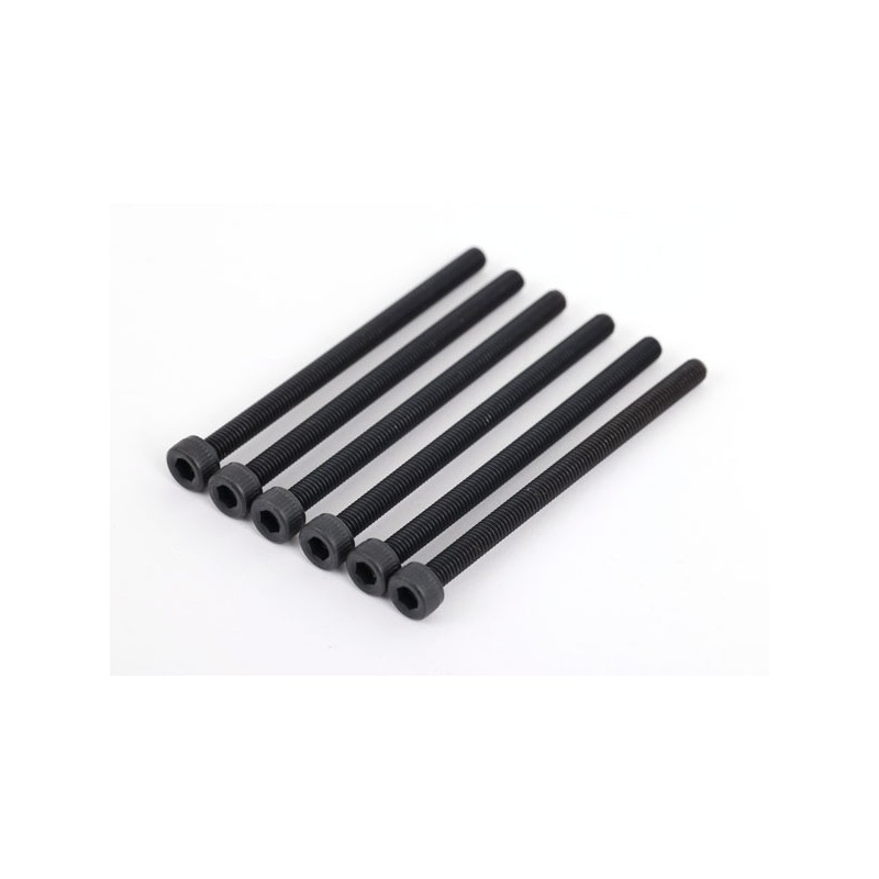 Tornillos Traxxas de 3x45mm cabeza cilíndrica (hexagonal) (6pcs)