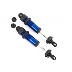 Amortiguadores Traxxas GT-Maxx® largos de aluminio (anodizado azul) (2pcs) TRX9661