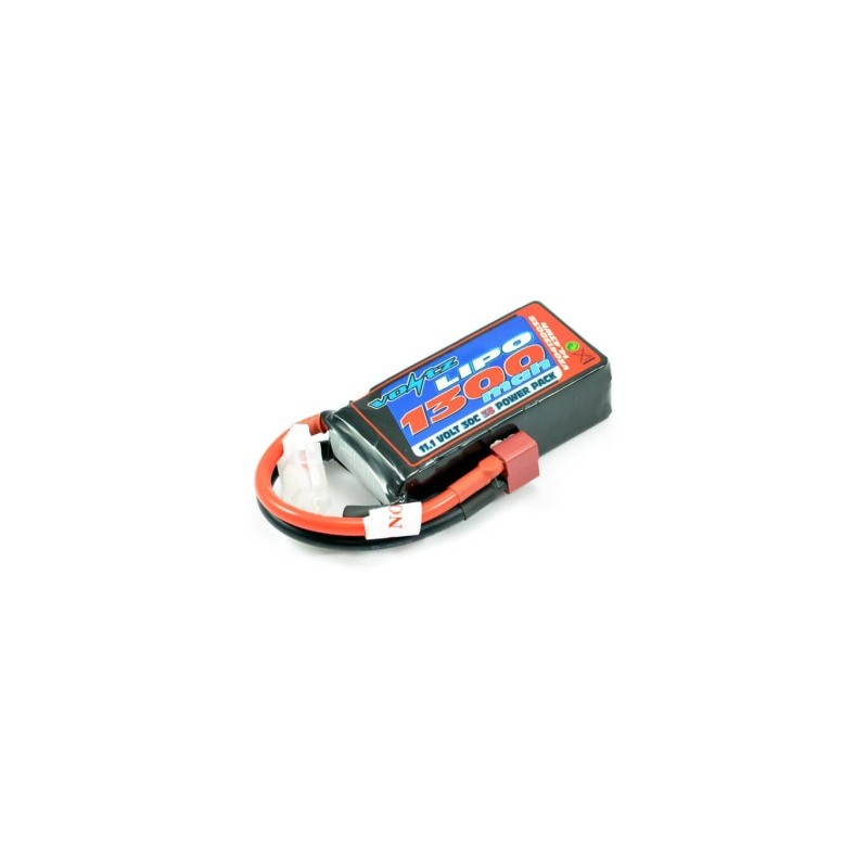 Batería Lipo Volt 3S 1300mah 30C 11.1V. T-deans VZ0413003S