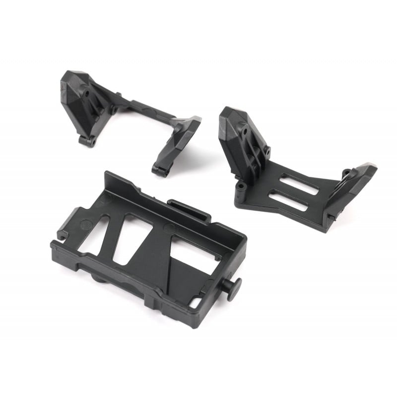 Soportes de amortiguador Traxxas y bandeja de batería para TRX-4M TRX9726