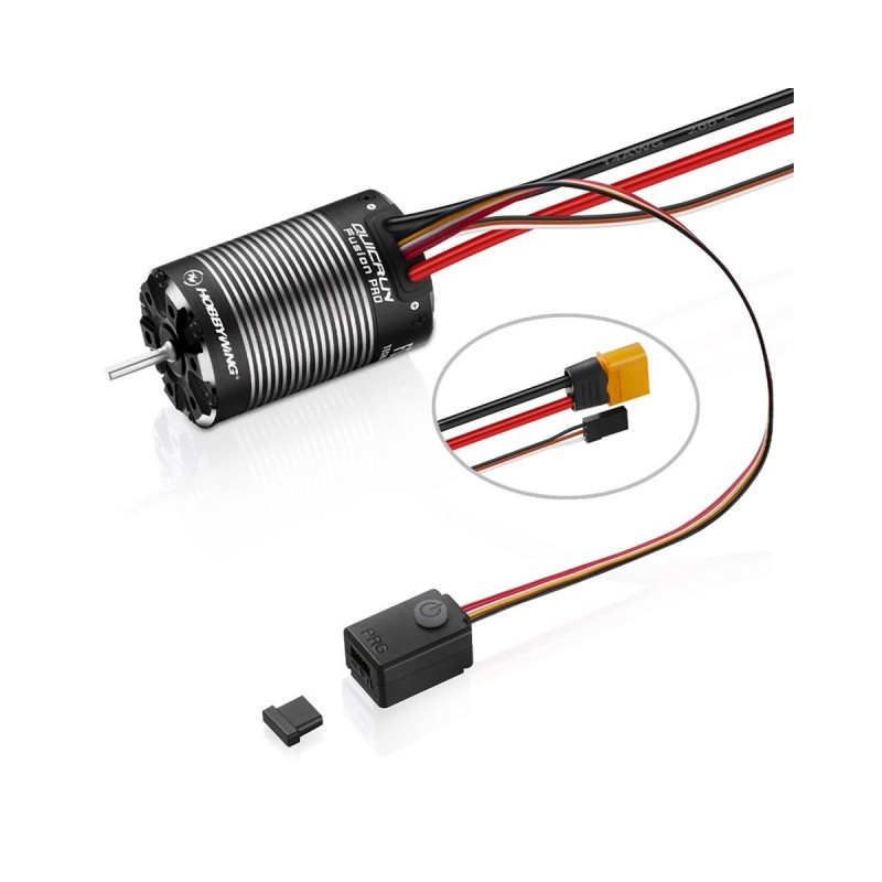 Combo Hobbywing Quick Fusion 2300KV para Crawler HW30120402