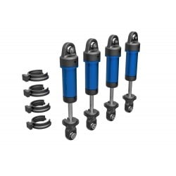 Amortiguadores GTM de aluminio 6061-T6 anodizado azul sin muelles para Traxxas TRX-4M (4pcs) TRX9764-BLUE