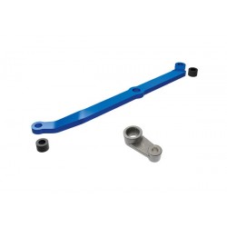 Enlace de dirección Traxxas de aluminio anodizado 6061-T6 azul para TRX4M 1/18 TRX9748-BLUE