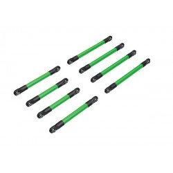 Juego de tirantes de suspensión de aluminio anodizado verde 6061-T6 para Traxxas TRX-4M TRX9749-GRN