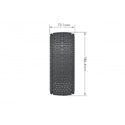 Ruedas Louise SC-VIPER 1/5 Hex 24mm (2pcs) LR-T3294B