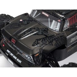 Arrma Outcast 1/5 EXB EXtreme Bash Roller 4WD Monster Stunt Truck en negro ARA5210B