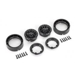 Llantas Traxxas Method Race 105 1.0" Beadlock negras para TRX-4M (2pcs) TRX9781