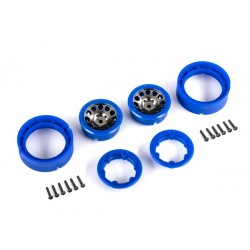 Llantas Traxxas Method Race 105 1.0" beadlock azul (2pcs) TRX9781-BLKBL