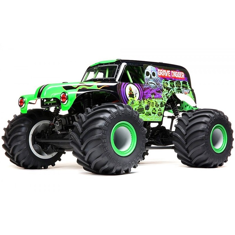 Losi LMT 4WD Solid Axle Monster Truck RTR Grave Digger LOS04021T1