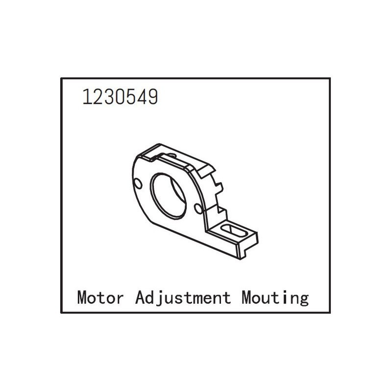 Montaje de ajuste del motor Absima 1230549