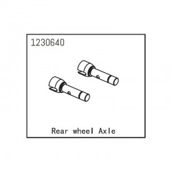 Eje de rueda trasera Absima 1230640
