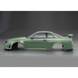 Carroceria Killerbody Nissan Skyline R34 Champaign Green 195mm RTU KB48646