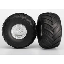 Ruedas Traxxas Monster Jump Terra Groove doble perfil, delanteras TRX3665