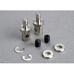 Conectores de varilla de servo (2) / tornillos de fijación de 3 mm