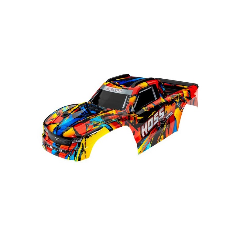 Carrocería Traxxas Hoss pintadas TRX9011R